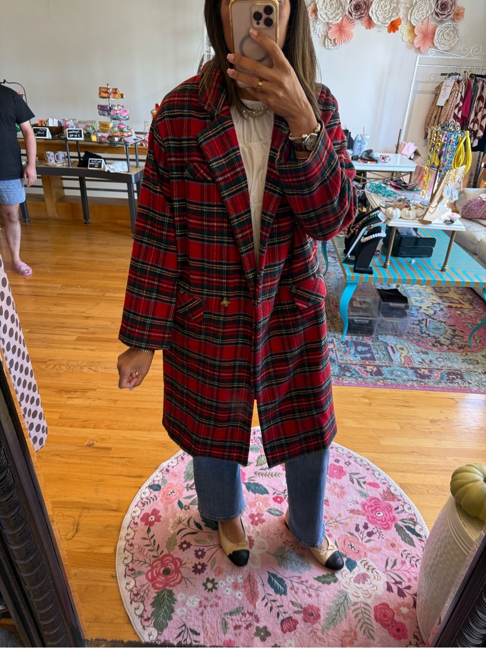 Kiel James Patrick big barn flannel coat size Xlarge - Picture 5 of 12